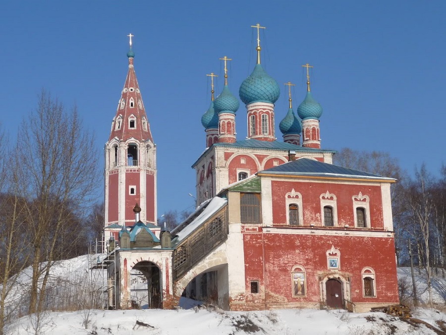 Казанская церковь город Тутаев